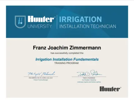 achim-zimmermann-garten-hunter-qualifikation-installation-technician